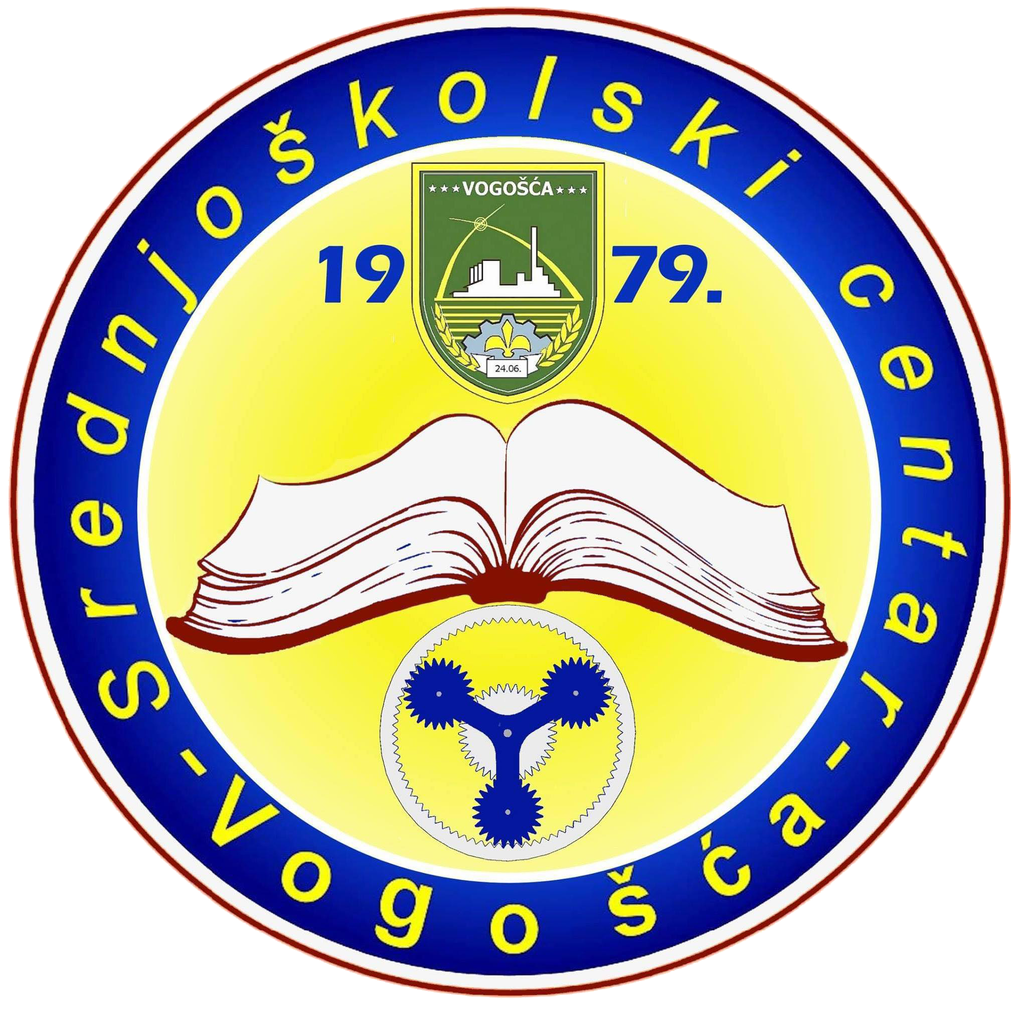 JU Srednjoškolski centar Vogošća Logo